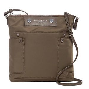 Marc by Marc Jacobs brown nylon purse